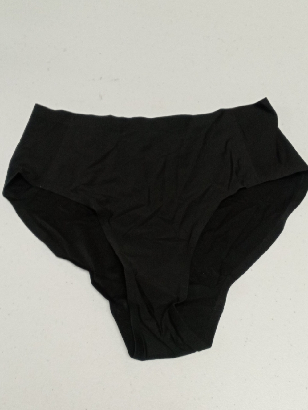 Truekind Seamless Black Stretch High-Waist Brief